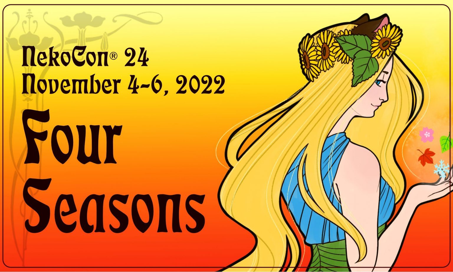 NekoCon 24 Nov. 46, 2022 Hampton Roads Convention Center Hampton,VA